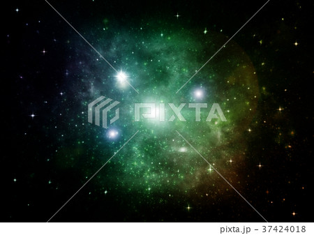 galaxy in a free space 37424018