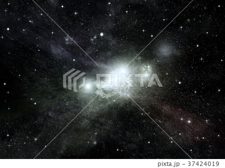 galaxy in a free space 37424019