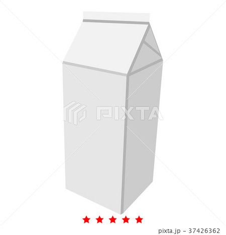 Package for milk icon Illustration 37426362