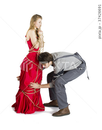 Concept of mesalliance and unequal match. Concept of mesalliance and unequal match. 37426691