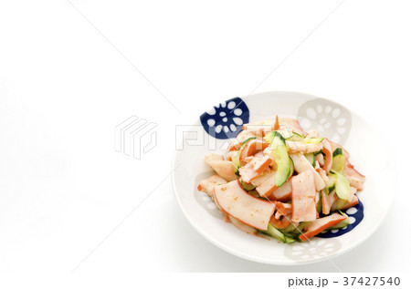 中華いかとキュウリの和え物 中華いかとキュウリの和え物 37427540