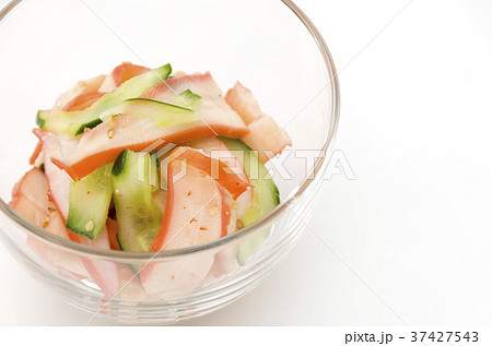 中華いかとキュウリの和え物 中華いかとキュウリの和え物 37427543