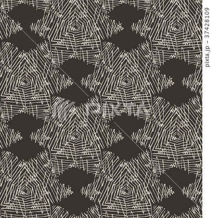 Hand hatched diamonds on brown with calligraphy Hand hatched diamonds on brown with calligraphy 37428109