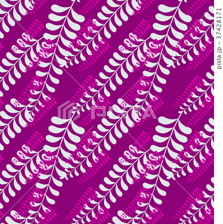 Simple leaves on purple 37428171