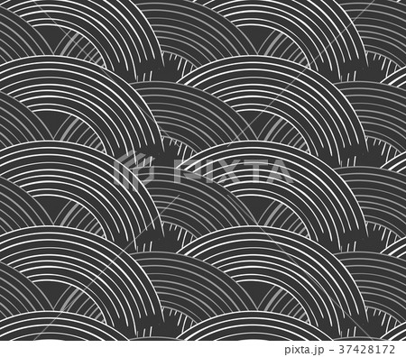 Striped arks overlapping on black Striped arks overlapping on black 37428172