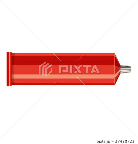 Plastic tube icon, cartoon style 37430723