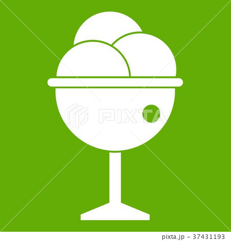 Ice Cream icon green 37431193