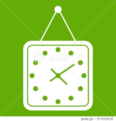 Watch icon green 37432016
