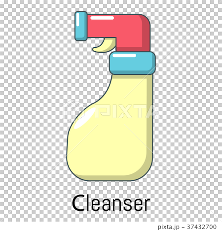 Cleaning spray icon, cartoon style - Stock Illustration [37432700] - PIXTA