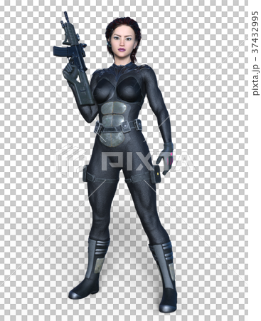 Female fighter 37432995