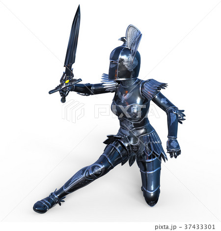 女性騎士 37433301