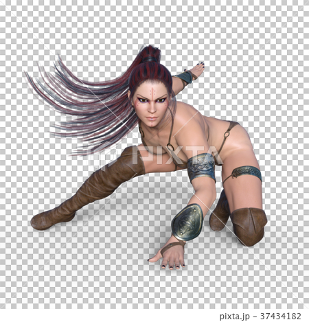 Female fighter 37434182