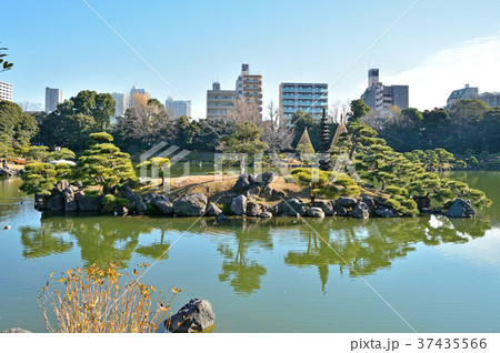 清澄庭園：大泉水 37435566