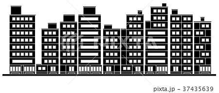 街並み 005 ビルディングのイラスト素材 街並み 005 ビルディングのイラスト素材