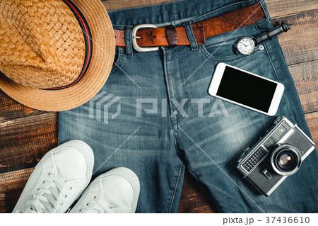 メンズ デニム ファッション 物撮り 37436610