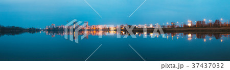 Panorama Of Urban Residential Area Overlooks To Panorama Of Urban Residential Area Overlooks To 37437032