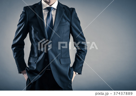 ビジネスマン グレーバック ビジネスマン グレーバック 37437889