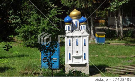 The hive for the bees at the monastery The hive for the bees at the monastery 37438409