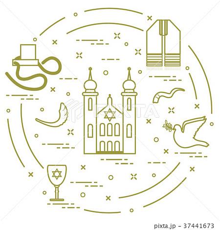 Jewish symbols Jewish symbols 37441673