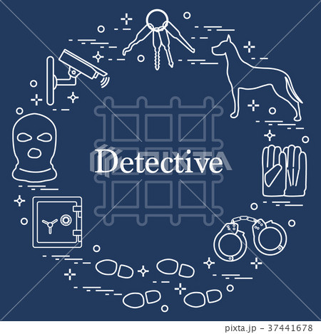 Criminal and detective elements Crime, law and 37441678