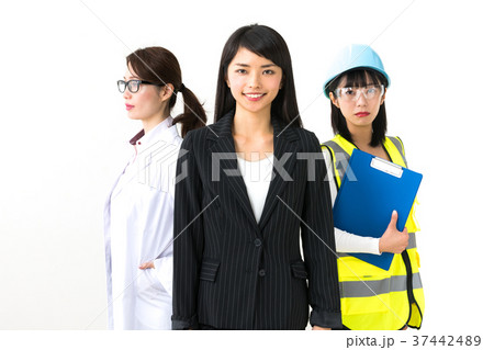 働く女性 37442489