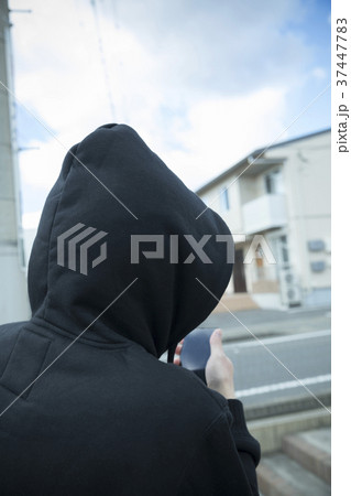 不審者　犯罪イメージ 37447783