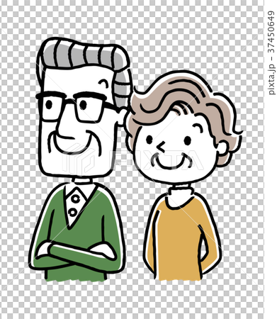 シニア夫婦：老後、将来、未来 37450649