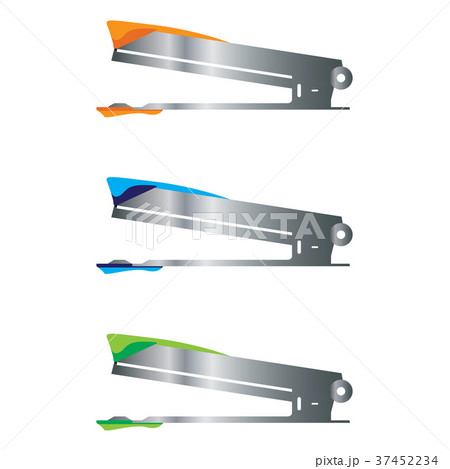 Office stapler with stainless steel handle. Office stapler with stainless steel handle. 37452234