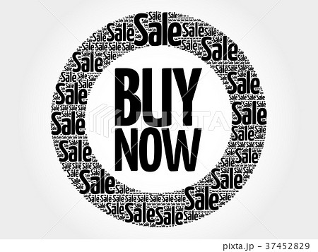 BUY NOW stamp words cloud 37452829