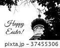 Card for Easter with church 37455306