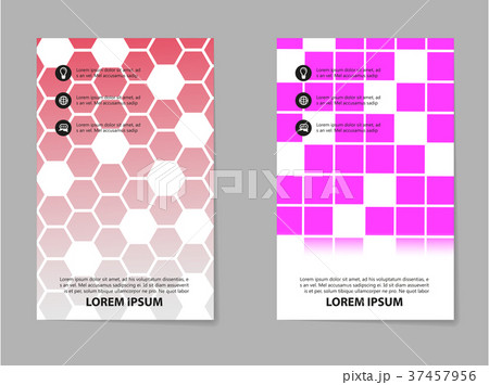 Brochure design, geometric abstract business 37457956