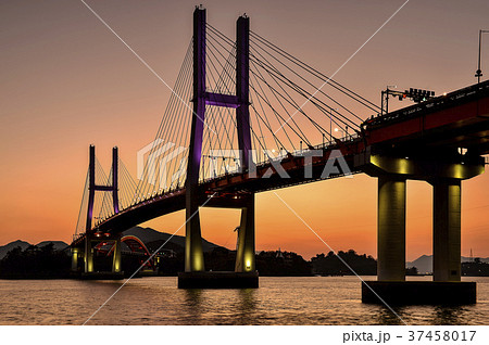 三千浦大橋 橋 風景 37458017