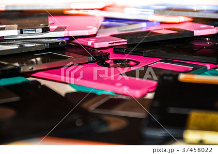 Floppy disk magnetic computer 37458022