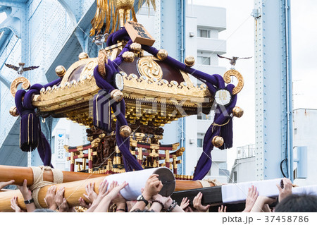 深川八幡宮例大祭神輿　 37458786