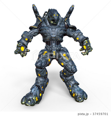 ロボット怪獣のイラスト素材