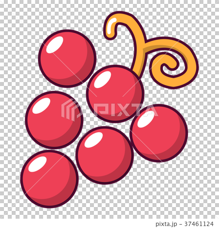 Grapes icon, cartoon style 37461124