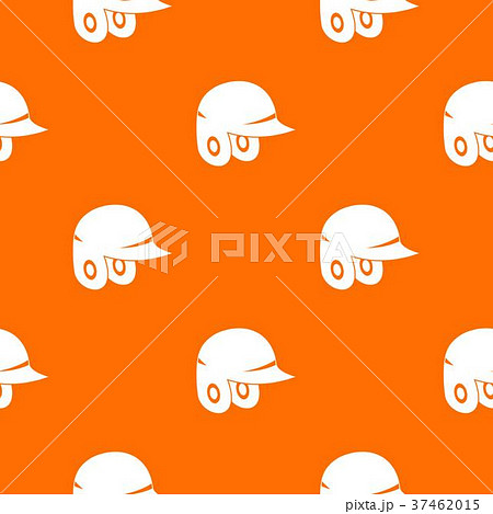 Baseball helmet pattern seamless 37462015