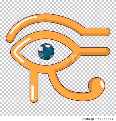 Eye horus icon, cartoon style Eye horus icon, cartoon style 37462243