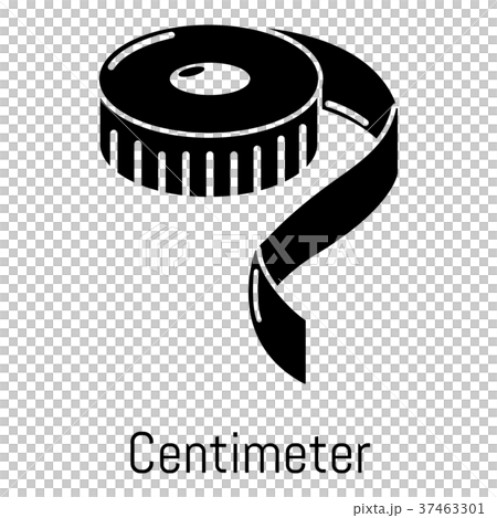 Centimeter icon, simple black style Centimeter icon, simple black style 37463301