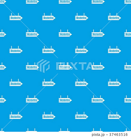 Sign octoberfest pattern seamless blue 37463516