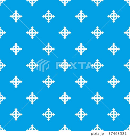 Arrows target pattern seamless blue Arrows target pattern seamless blue 37463521