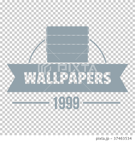 Wallpaper logo, gray monochrome style Wallpaper logo, gray monochrome style 37463534