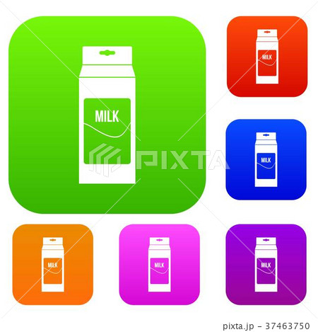 Milk set color collection 37463750