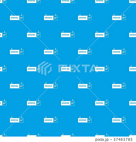 Airport departure sign pattern seamless blue 37463783