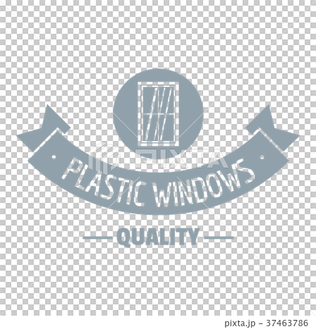 Quality material logo, gray monochrome style 37463786