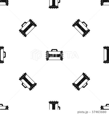 Welding machine pattern seamless black 37463880
