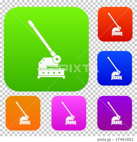 Cutting machine set color collection 37463881