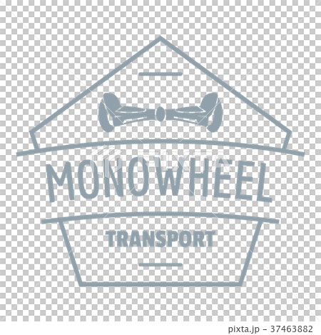 Mono wheel logo, simple gray style Mono wheel logo, simple gray style 37463882