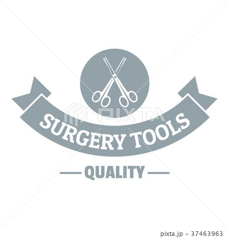 Quality instrument logo, gray monochrome style Quality instrument logo, gray monochrome style 37463963