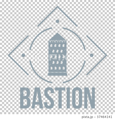 Bastion logo, simple gray style Bastion logo, simple gray style 37464141